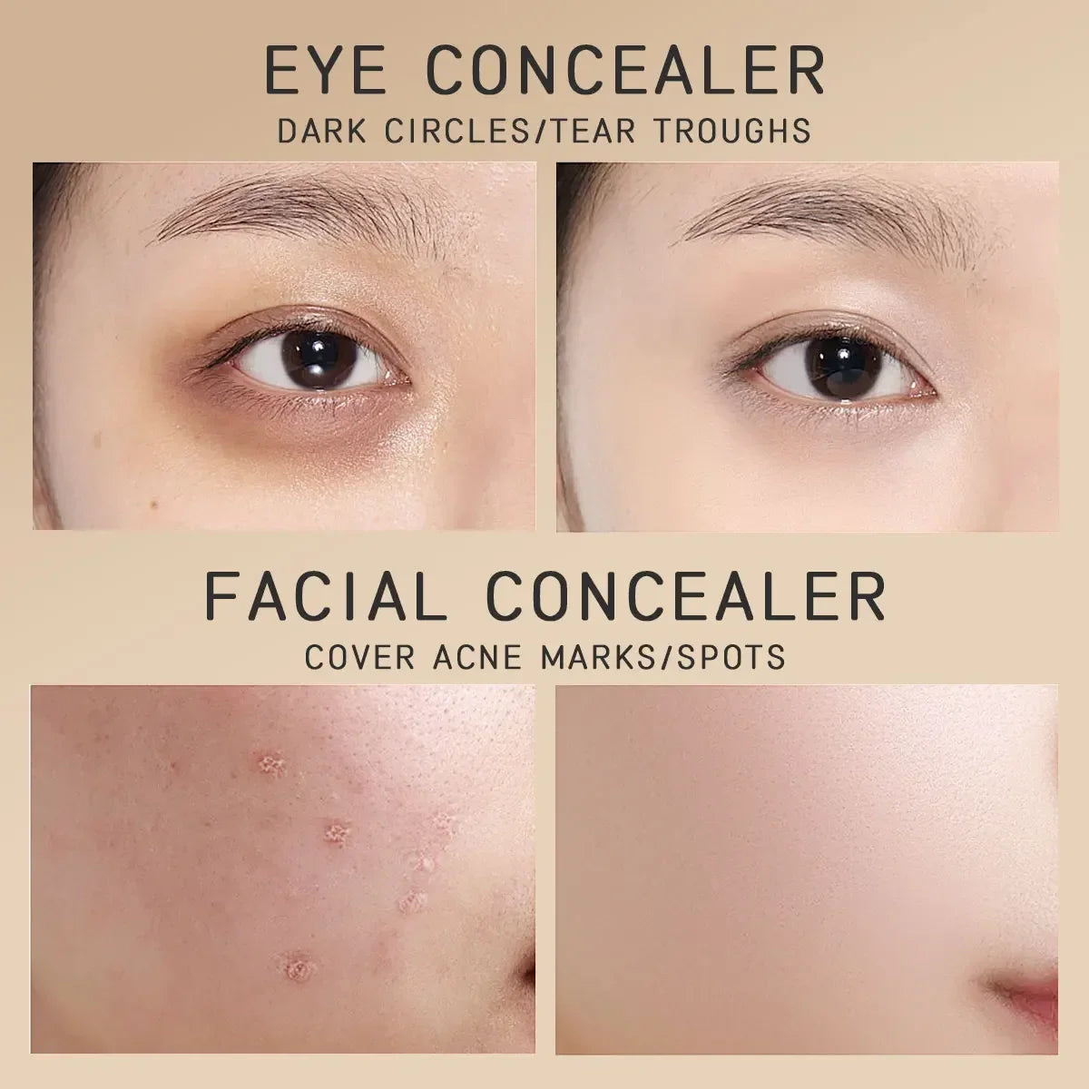 Face Foundation Liquid Moisturizing & Refreshing BB Cream Oil-Control Air Cushion Concealer Summer Korean Makeup Foundation