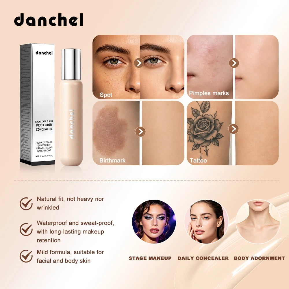 Back Stage Flash Concealer Quickly Cover Defects Brighten Contouring for Face & Body Waterproof Sweat-proof Multi-use Concealer - AliExpress 66