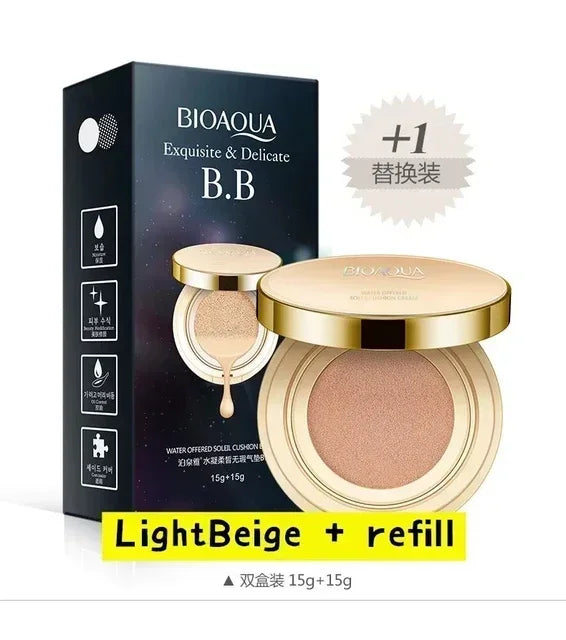 BB Air Cushion Foundation CC Cream Concealer Whitening Long Lasting Waterproof Moisturize Brighten Oil-control Makeup Cosmetics - AliExpress 66