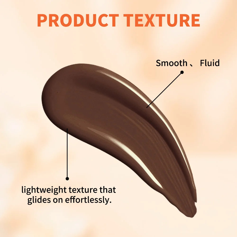 2 in1 Concealer Foundation High Coverage Long Lasting Hold Makeup Oil Control Skincare Velvet Matte Finish Concealer Foundation