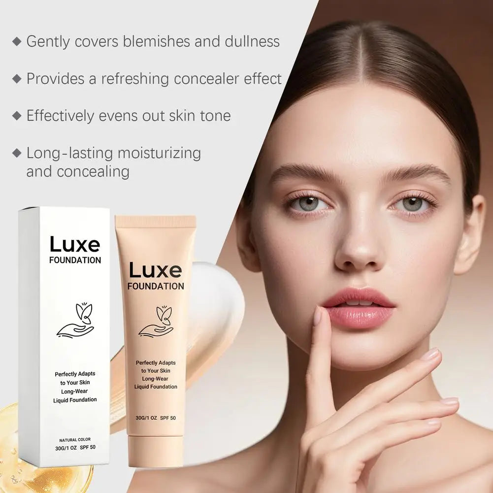 Luxe Magic Color Changing Foundation Waterproof Sweatproof Natural Coverage Non-Fade Long Lasting Moisturizing Cream - AliExpress 66