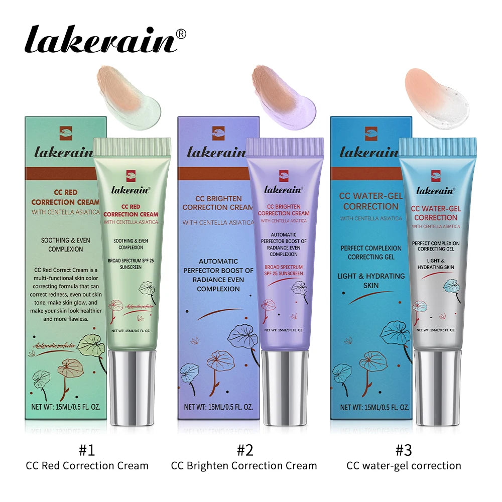 Lightweight Color Correcting CC Cream Primer Even SkinTone Moisturizing Base Makeup Natural Daily Facial Foundation Makeup Prime - AliExpress 66