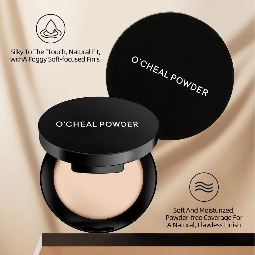 OCHEAL Concealer Contour Powder Oil Control Hydrating Setting Foundation Waterproof Sweatproof Sheer MatteCompact for Women Girl - AliExpress 66