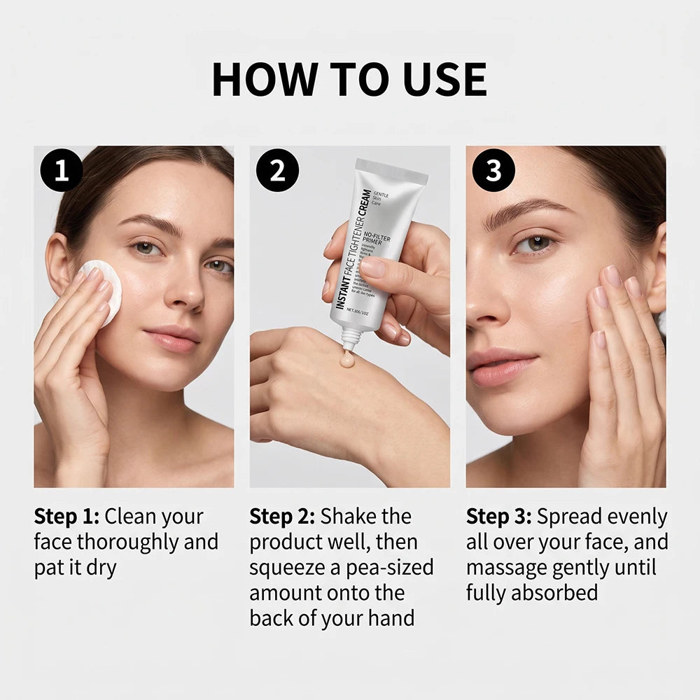 Face Primer Moisturizing Smoothing Fine Lines Skin Barrier Hydrating Lightweight Non-Greasy Daily Makeup Base