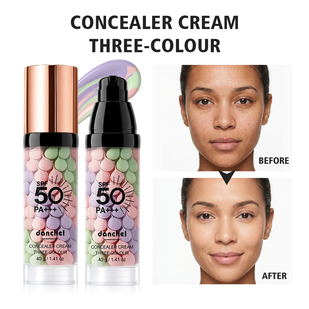 Three-Color Face Primer & Skin Care Isolation Cream Hydrating Moisturizing Smooth Skin Long Lasting Base Lightweight Facial Make - AliExpress 66