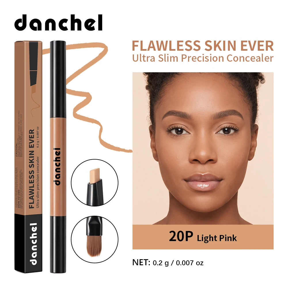 Flawless Skin Ever Dual?End Concealer Pen 8 Shades Full Coverage Long Lasting Blendable Face Concealer Makeup with Brush - AliExpress 66
