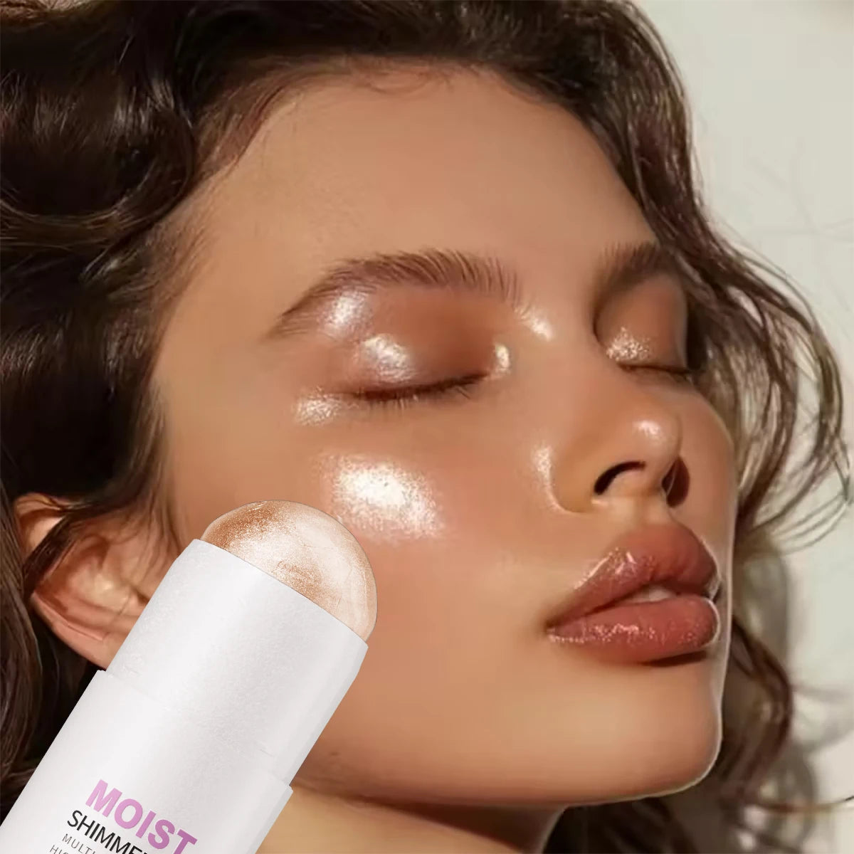 5 Colors Water Light High Gloss Stick Bronzer Shimmer Highlighter Blush Waterproof Face Contour Brighten Stereo Facial Makeup - AliExpress 66