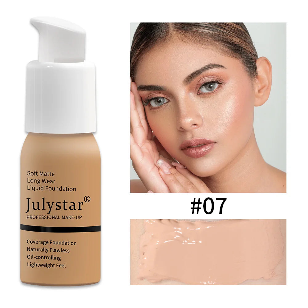 10 Colors Matte Liquid Foundation, Waterproof Long?lasting Lightweight Oil Control Concealer Facial Base Makeup - AliExpress 66