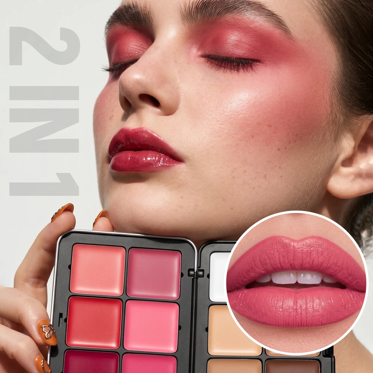 12 Colors Matte Blush Palette in Metal Tin, Multiuse Concealer, Highlighter, Contour Face Makeup for Daily and Party Looks - AliExpress 66