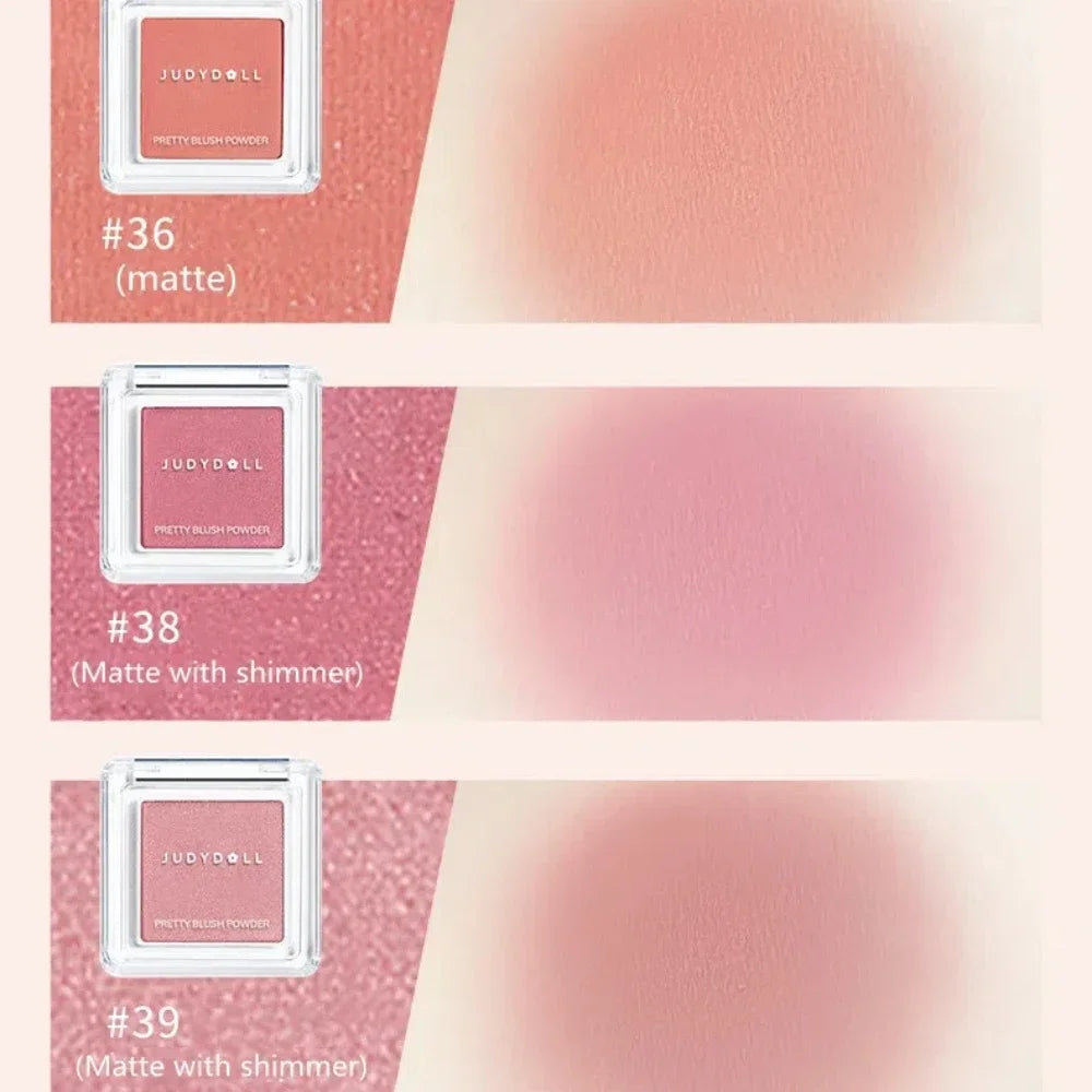 Judydoll Monochrome Blush Portable Silky Cream Multipurpose Blusher Long Lasting Nude Natural Brighten Skin Tone Makeup Cosmetic - AliExpress 66