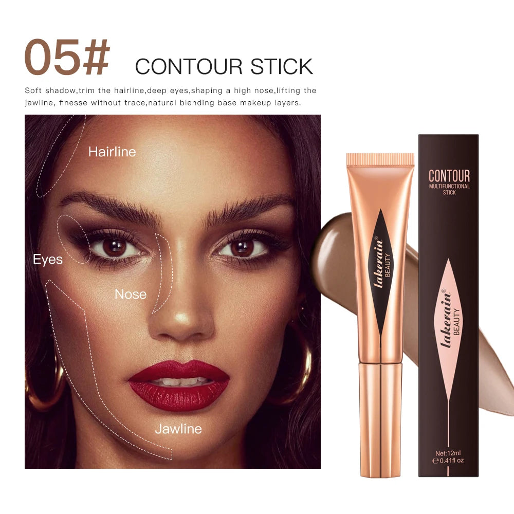 Multi-use Stick Bronzer Blusher Beauty Highlighter Blush Liquid Face Bronzer Natural Contouring Wand Stick Applicator Makeup - AliExpress 66
