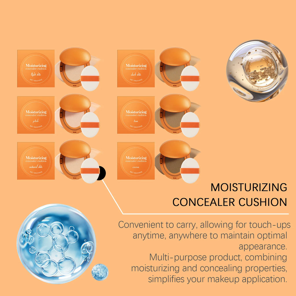 Air Cushion Foundation BB CC Cream Flawless Coverage Concealer Moisturizing Brighten Even Skin Tone Isolation Cream Face Makeup - AliExpress 66
