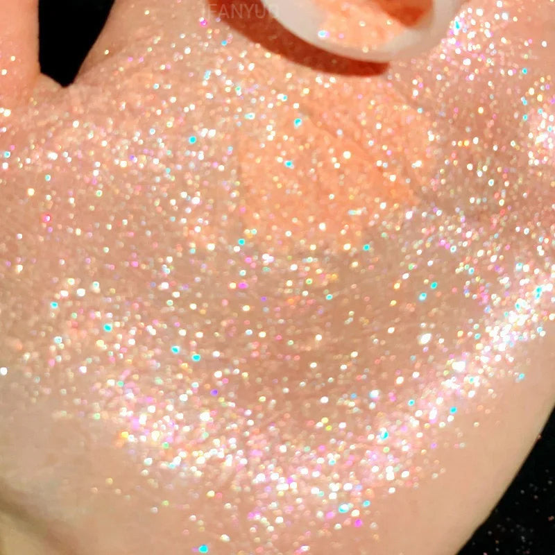 3 Colors Glitter Highlighters Powder Diamond Shimmer Eye Shadow Pearlescent Face Body Brightening Smooth Natural Contour Makeup - AliExpress 66
