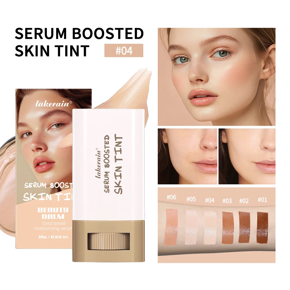 Lakerain Solid Tinted Moisturizing SerumB, Weightless, Breathable, Second-Skin Feel, Beauty Balm Serum Boosted Skin Tint Makeup - AliExpress 66