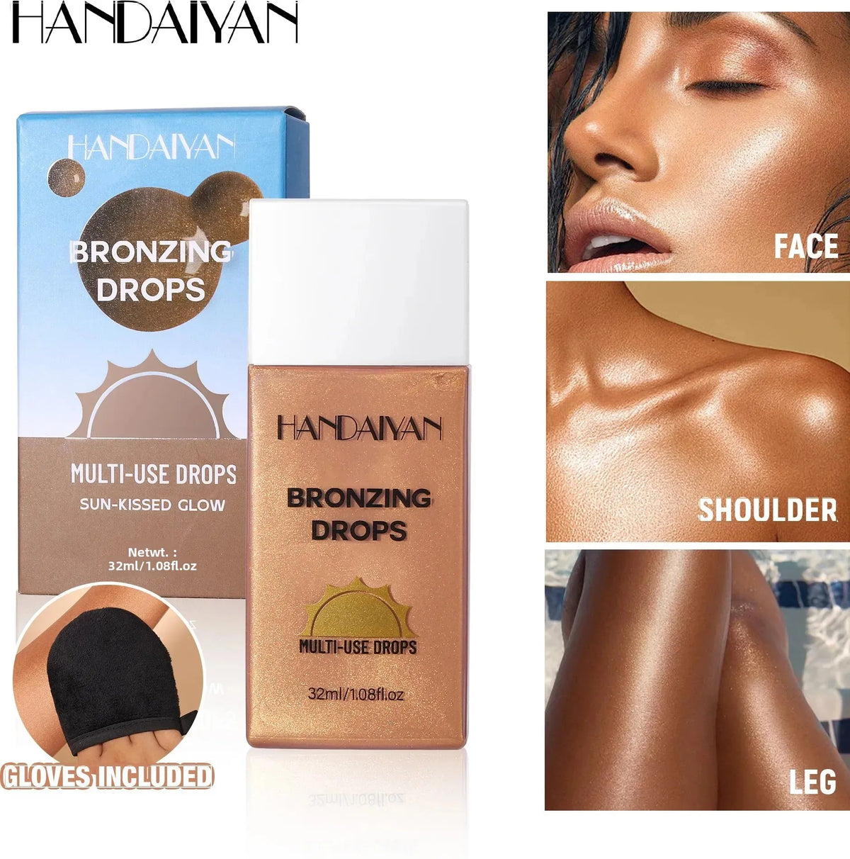 Matte Bronzer Liquid Makeup Waterproof Tanning Cream Body Oil Control Moisturizer Pearlescent Shine For Silky Skin Finish - AliExpress 66