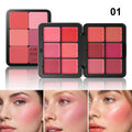 12 Colors Matte Blush Palette in Metal Tin, Multiuse Concealer, Highlighter, Contour Face Makeup for Daily and Party Looks - AliExpress 66