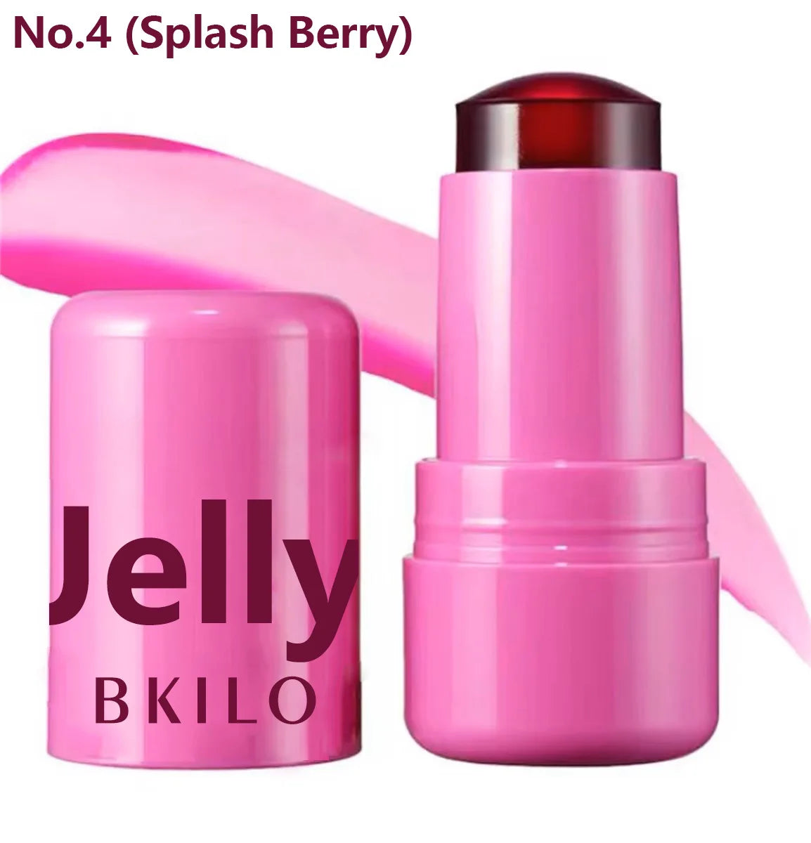 4 Colors Jelly Blush Stick Lip Balm Eyeshadow 3-in-1 Multi-Use Matte Blush Moisturize Brighten Lip Gloss Multi-Use Blush Makeup - AliExpress 66