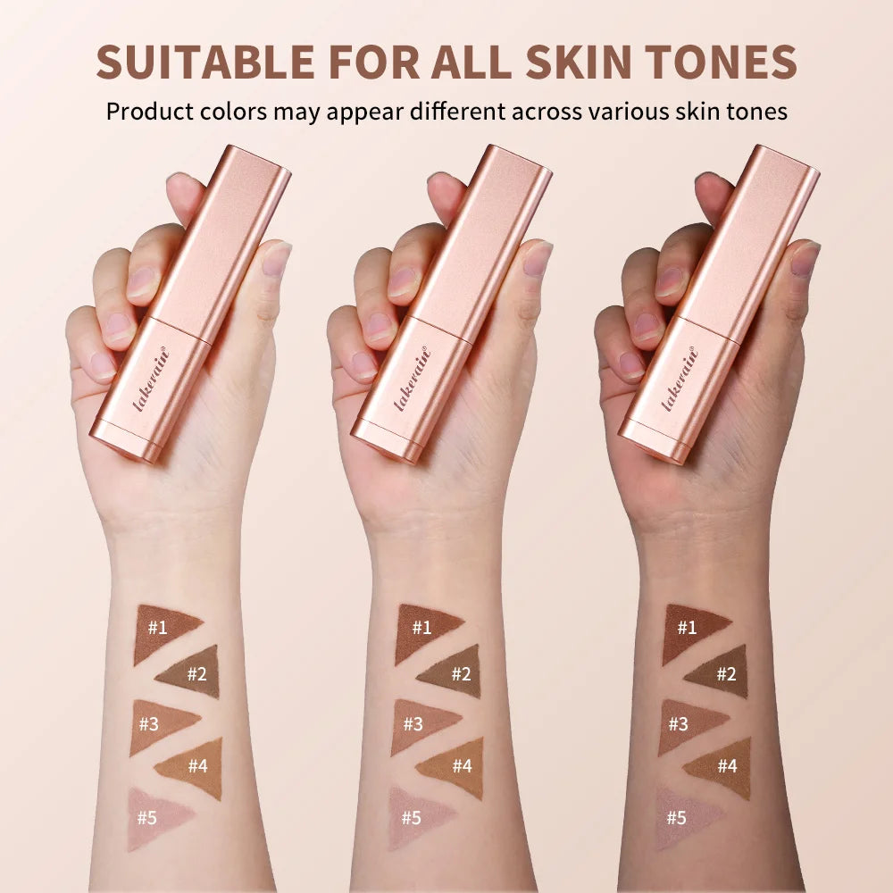 Cream Bronzing Stick Smooth Seamless Longwear Natural Glow Contour Shaping Makeup Blendable Buildable for All Skin Types