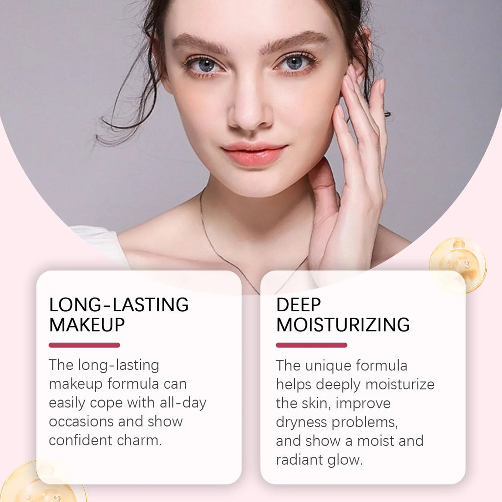EELHOE Peptide Bounce Balm Foundation Matte Waterproof Sweatproof Oil Control Antioxidant Full Coverage Foundation Makeup Cream - AliExpress 66