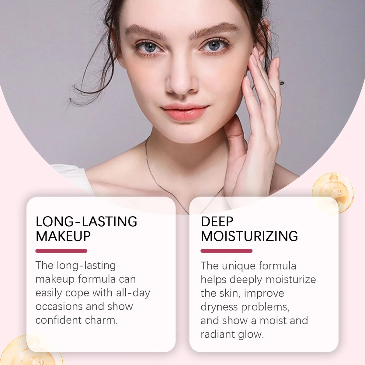 EELHOE Peptide Bounce Balm Foundation Matte Waterproof Sweatproof Oil Control Antioxidant Full Coverage Foundation Makeup Cream - AliExpress 66