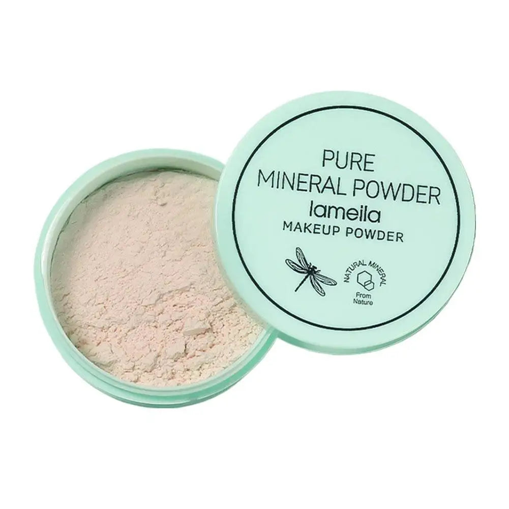 3 Colors Makeup Loose Powder Transparent Natural Face Finishing Powder Professional Oil-control Waterproof Matte Setting Powder