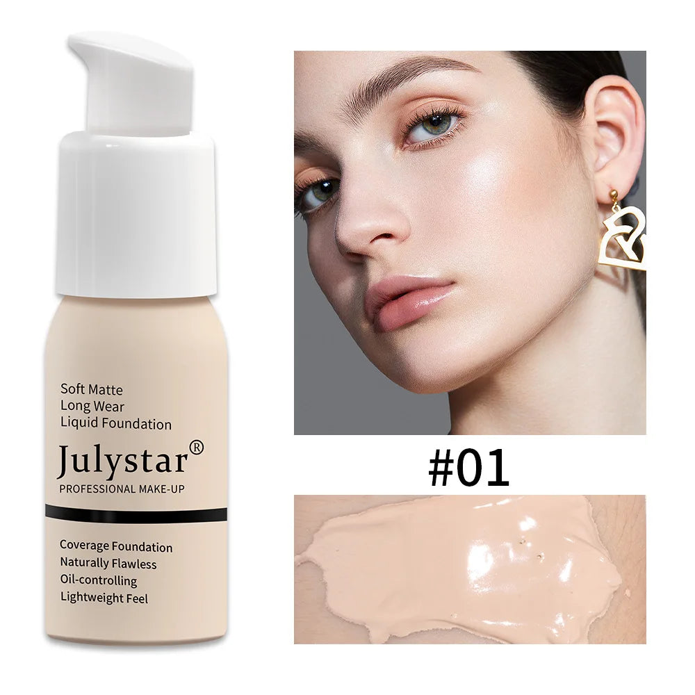 10 Colors Matte Liquid Foundation, Waterproof Long?lasting Lightweight Oil Control Concealer Facial Base Makeup - AliExpress 66