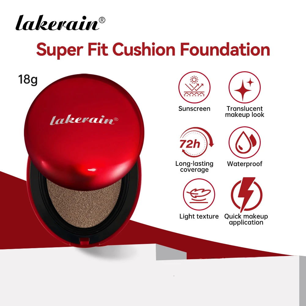 Sunscreen Cushion Foundation Fit Cushion Foundation Full Coverage Waterproof Long-lasting Concealer Long-lasting Korean Makeup - AliExpress 66