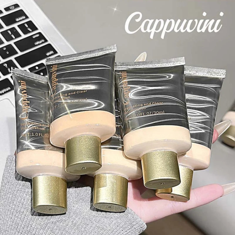 CAPPUVINI Moisturizing and Clearing Foundation Liquid-Moisturizing,Fine and Smooth, Nourishes Skin,Provides Natural Concealment - AliExpress 66