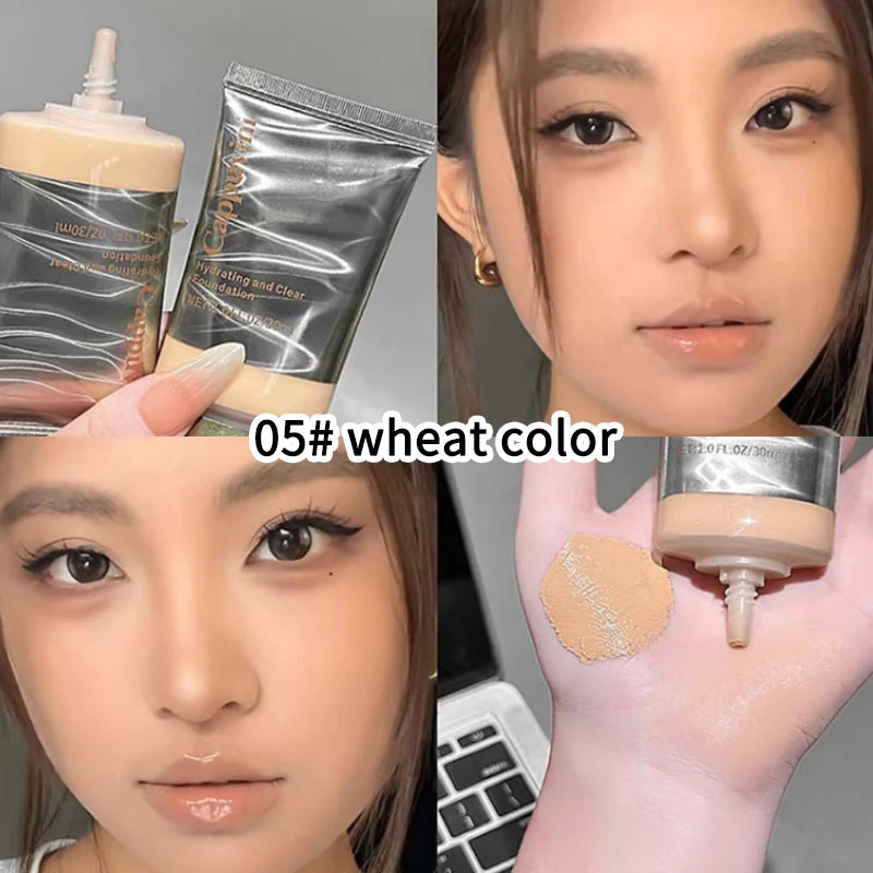 CAPPUVINI Moisturizing and Clearing Foundation Liquid-Moisturizing,Fine and Smooth, Nourishes Skin,Provides Natural Concealment - AliExpress 66