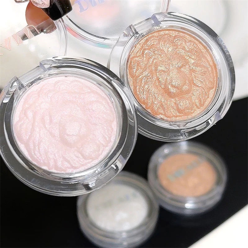 3 Color Face Highlighter Palette Llluminator Palette Natural Waterproof Glitter Shimmer Powder Highlight Makeup High Gloss Cream - AliExpress 66