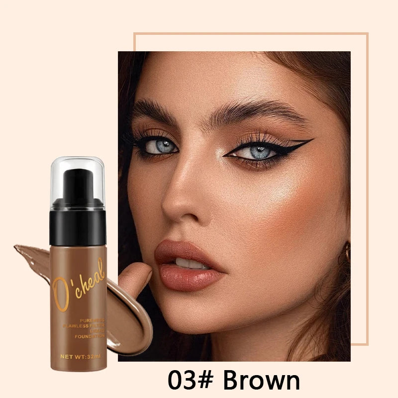 O'cheal Liquid Foundation Cream Oil-Control Matte BB Cream Concealer High Coverage Brighten Skin Waterproof Facial Cosmetics - AliExpress 66