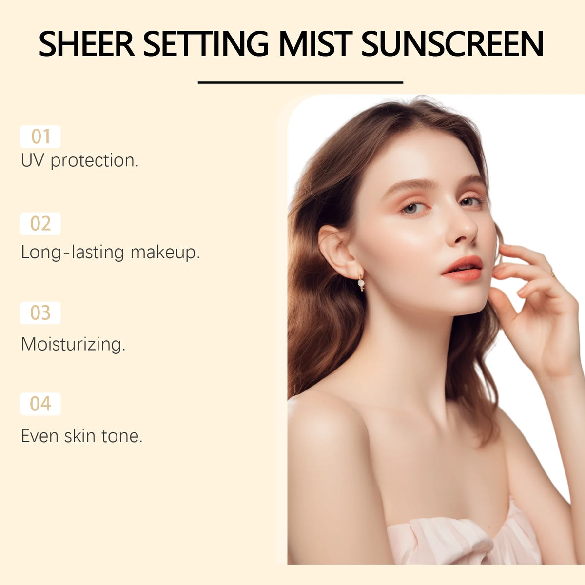 Spf 50+ Makeup Setting Spray Oil Control Natural Refreshing Waterproof Lasting Makeup Fixer Sun Protection Face Mist Cosmetics - AliExpress 66