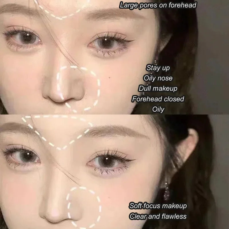 Pressed Powder Transparent White Brighten Oil Control Concealer Lasting Natural Face Makeup Setting Powder Waterproof Cosmetic - AliExpress 66