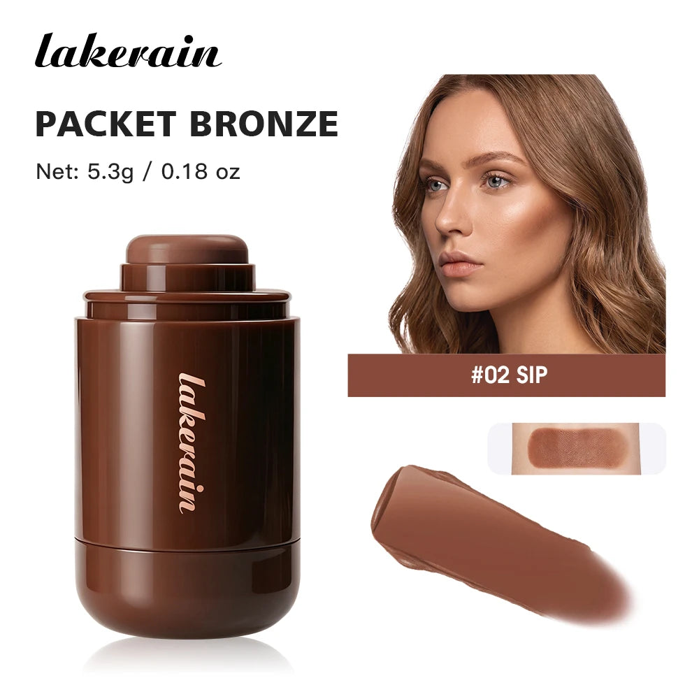 Cream Bronzer Stick 3D Face Contour Highlighter Brightening Smooth Sculpt Makeup Long-Lasting Blendable For All Skin Tones - AliExpress 66