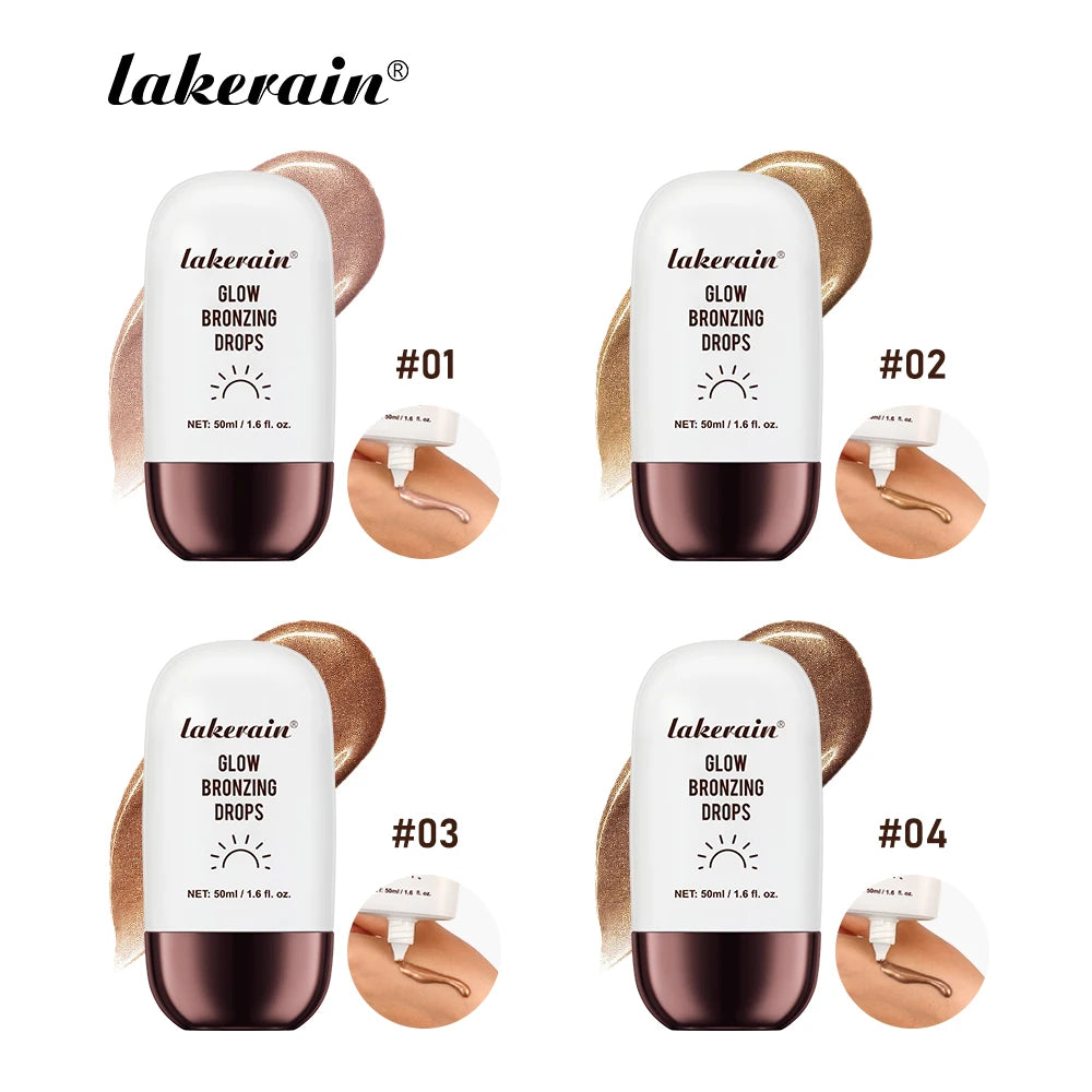 Bronzer Highlighter Drops Brightening Complexion And Contouring Facial Highlighter Mix Foundation Or Moisturizer Makeup Primer - AliExpress 66