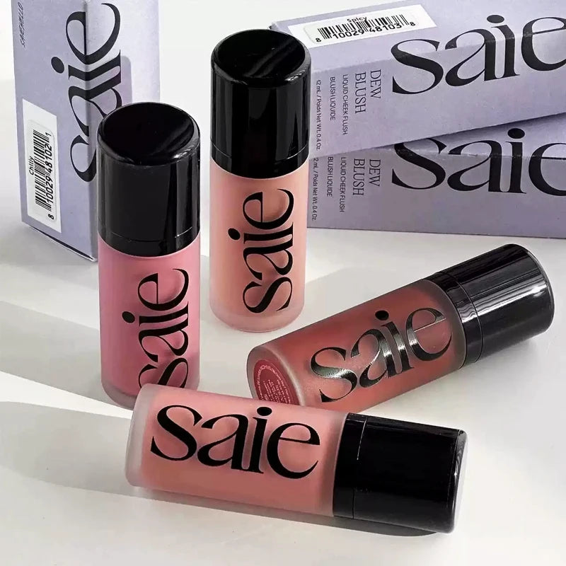New Saie Blush Liquid Lasting Moisturizing Waterproof Easy To Color Makeup Liquid Highlighter Gloss Gel Natural Facial Cosmetics - AliExpress 66