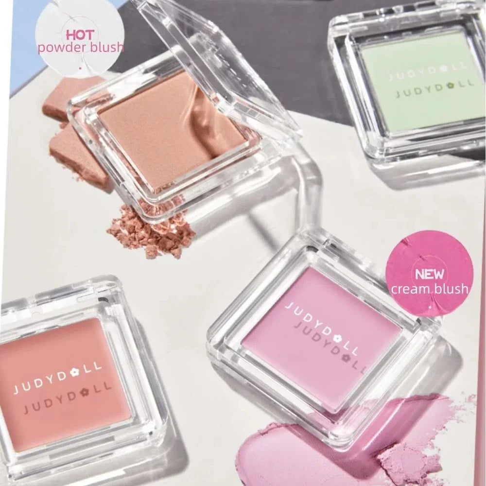 Judydoll Monochrome Blush Portable Silky Cream Multipurpose Blusher Long Lasting Nude Natural Brighten Skin Tone Makeup Cosmetic - AliExpress 66