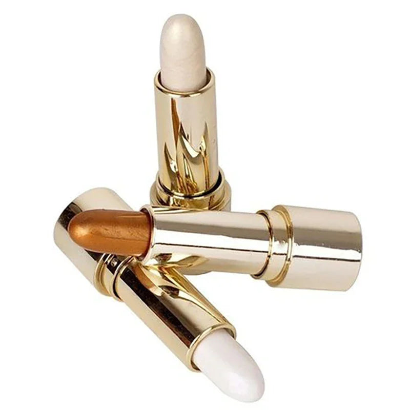 3D Face Highlighter Stick 3 Colors Cream Bronzer