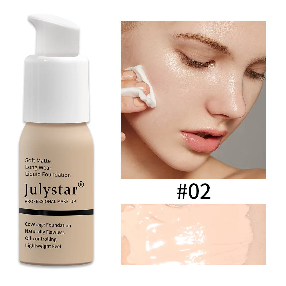 10 Colors Matte Liquid Foundation, Waterproof Long?lasting Lightweight Oil Control Concealer Facial Base Makeup - AliExpress 66