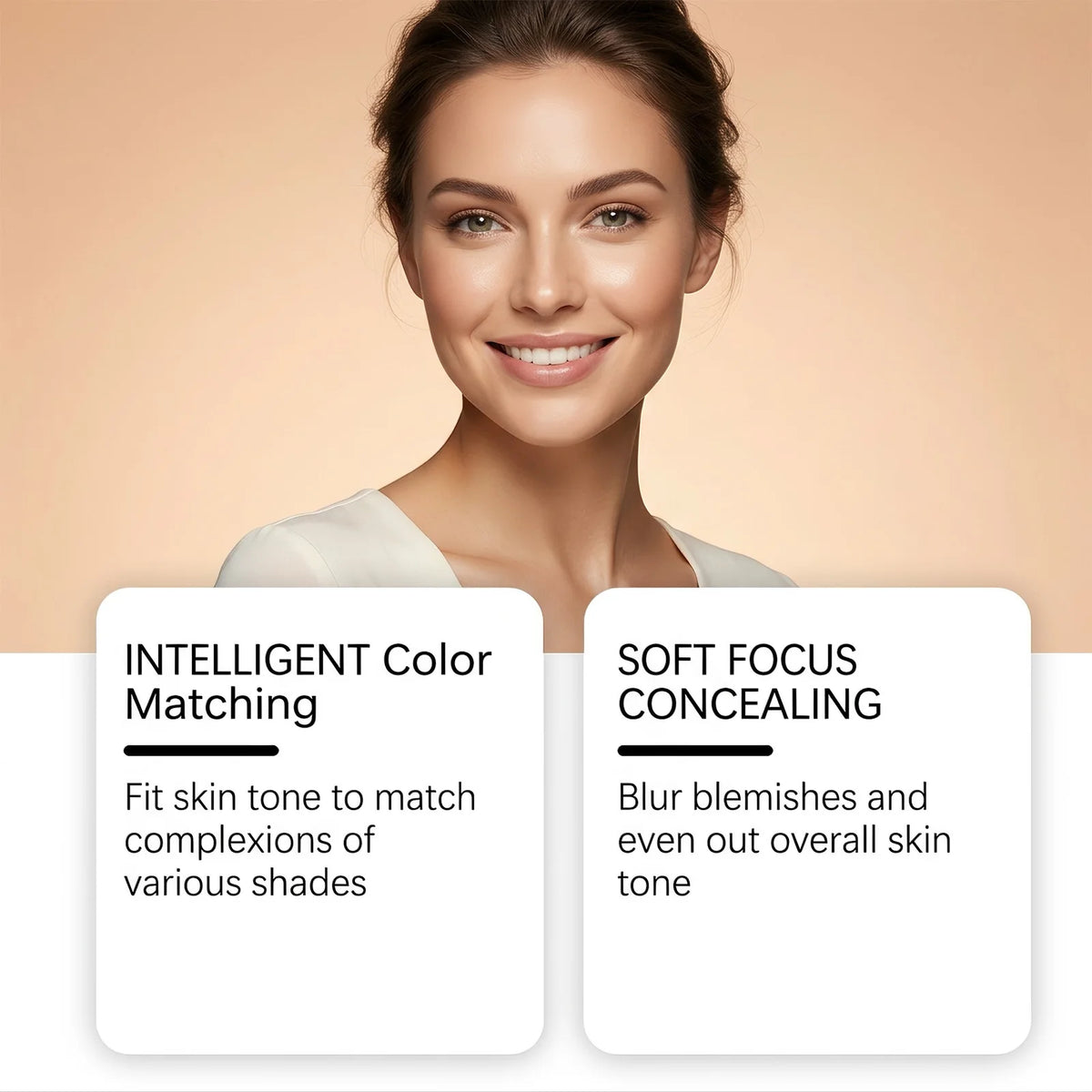 2026 Hot New Product 30ml Natural Warm Tone Foundation, Facial Evening Tone, Soft Makeup Finish, Long-Lasting Radiance, Delicate