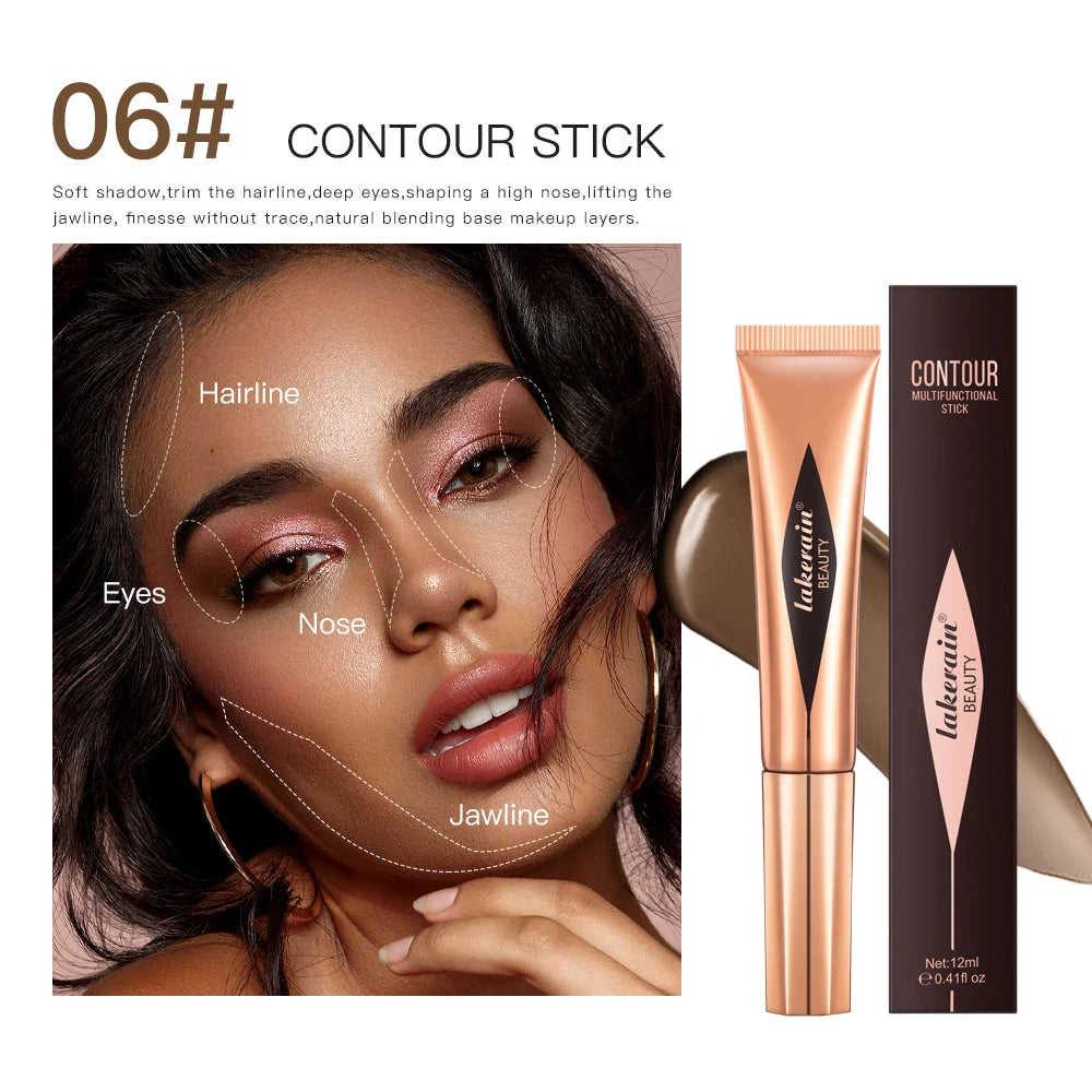 Multi-use Stick Bronzer Blusher Beauty Highlighter Blush Liquid Face Bronzer Natural Contouring Wand Stick Applicator Makeup - AliExpress 66