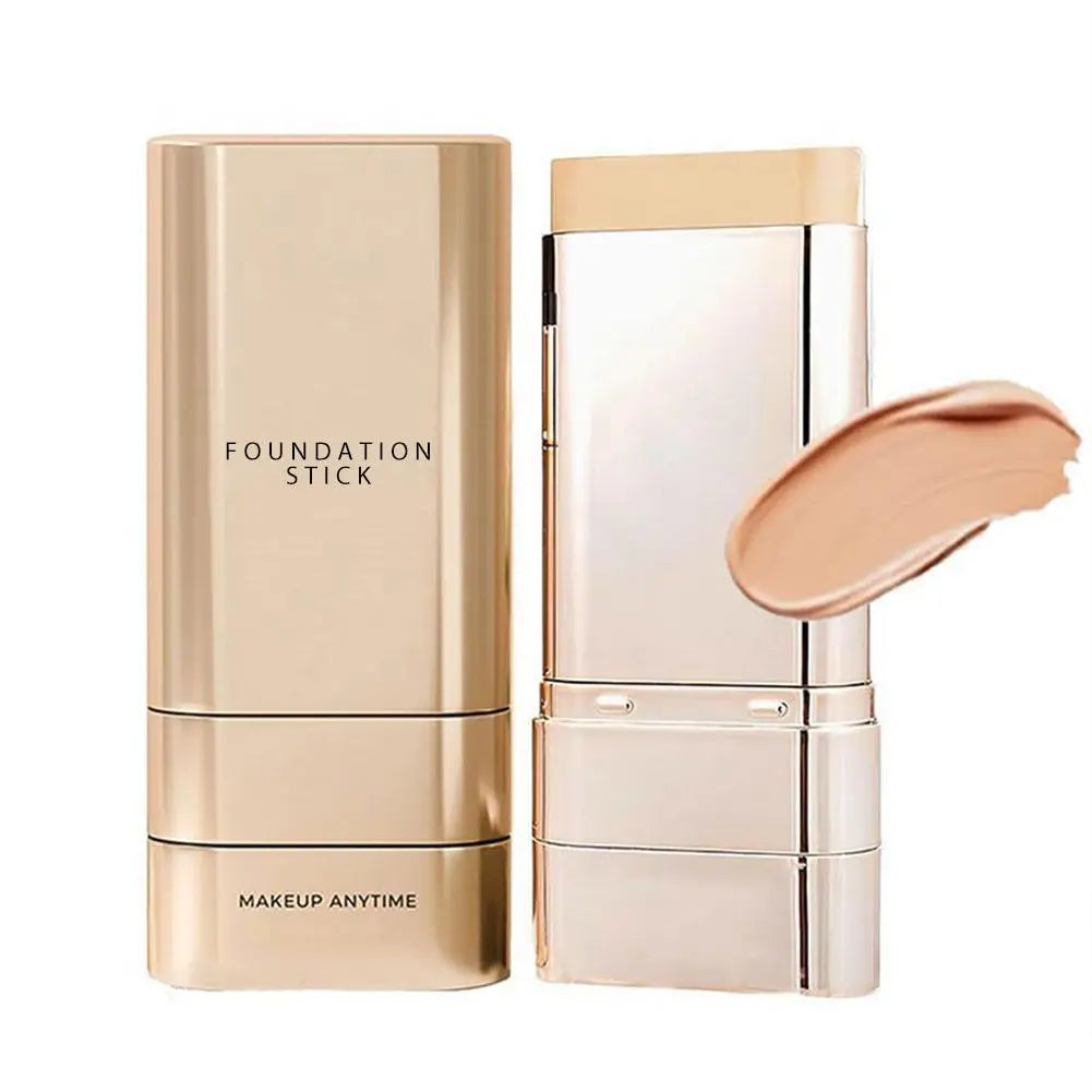 Face Foundation Stick With Brush, Velvet Moist Light Concealer Full Coverage Oil Control Dark Circles Corrector Facial Makeup - AliExpress 66