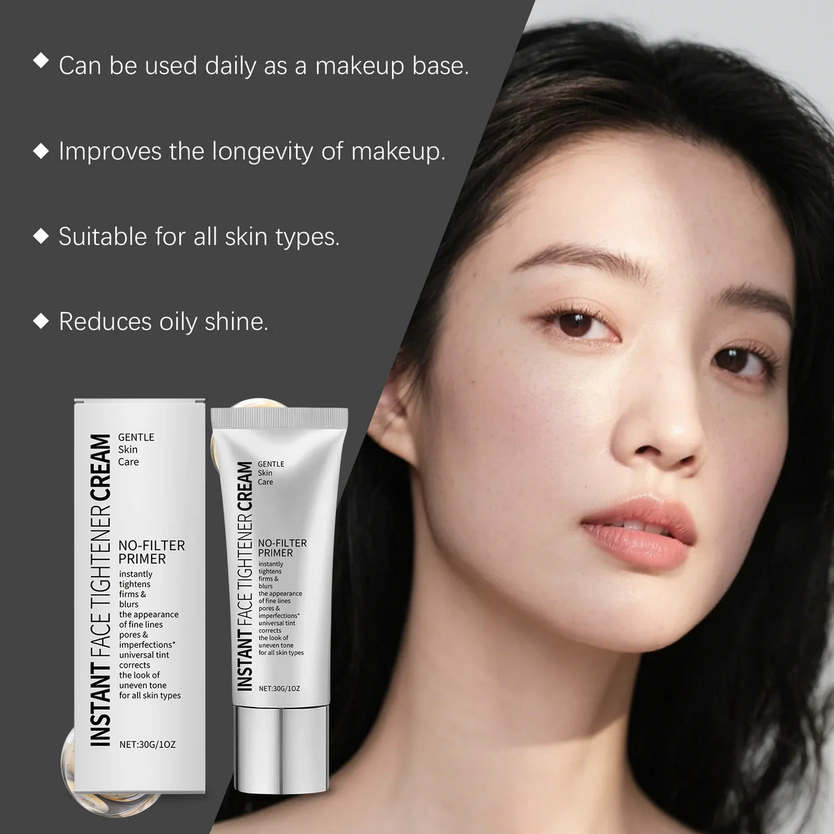 No-Filter Primer Oil Control Hydrate Moisturizing Firming Smoothing Reduce Redness Improve Dulness Nourish Primer Makeup Cream - AliExpress 66
