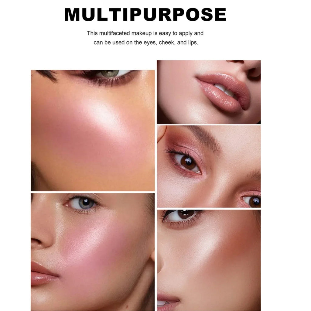 Velvety Sandwich Blush Highlighter Stick - Long-Lasting Rouge Tint Cream Face Contour Stick for Cheeks Lips & Eyes Blend Well - AliExpress 66