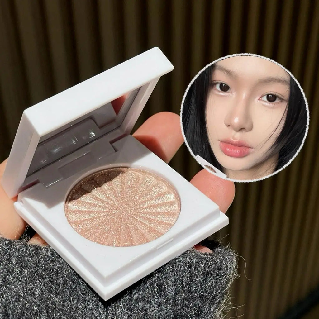 Soft Light Diamond Highlighter Shimmer Glow Face Illuminator Smooth Long Lasting Brightening Cheek Makeup Multiple Shades - AliExpress 66