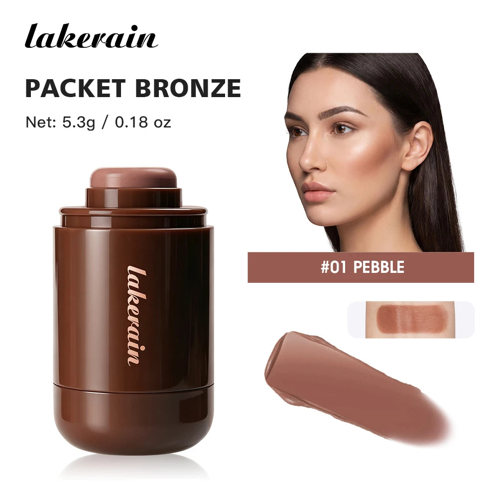 Cream Bronzer Stick 3D Face Contour Highlighter Brightening Smooth Sculpt Makeup Long-Lasting Blendable For All Skin Tones - AliExpress 66