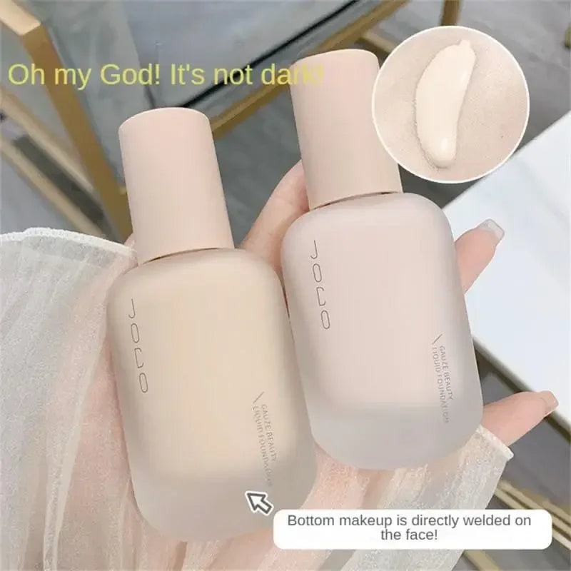 40ml Matte Liquid Foundation Full Coverage Brighten Waterproof Oil Control Natural BB Cream Concealer Base Makeup Cosmetics - AliExpress 66