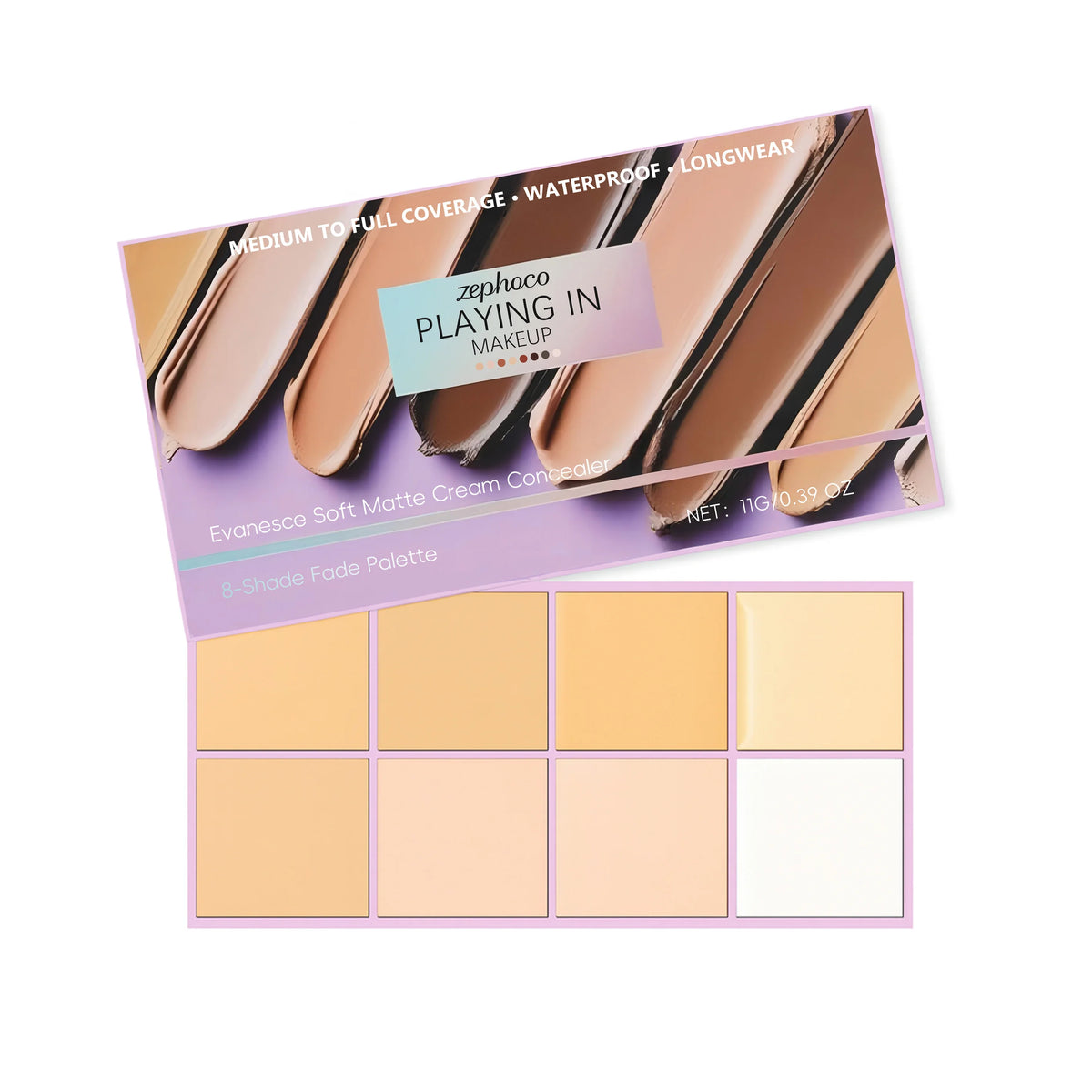 8-Color Concealer Palette Professional Coverage for Dark Circles Blemishes Acne Matte Brightening Long-Lasting Foundation Makeup - AliExpress 66