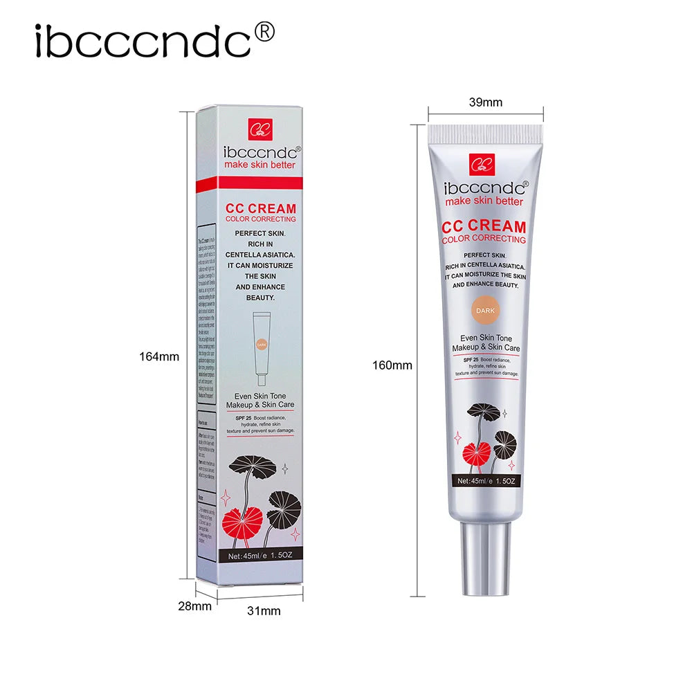 CC Cream for Face Concealer Makeup Foundation Concealer Full Coverage Cosmetics Base Female Cc Moisture erborian - AliExpress 66