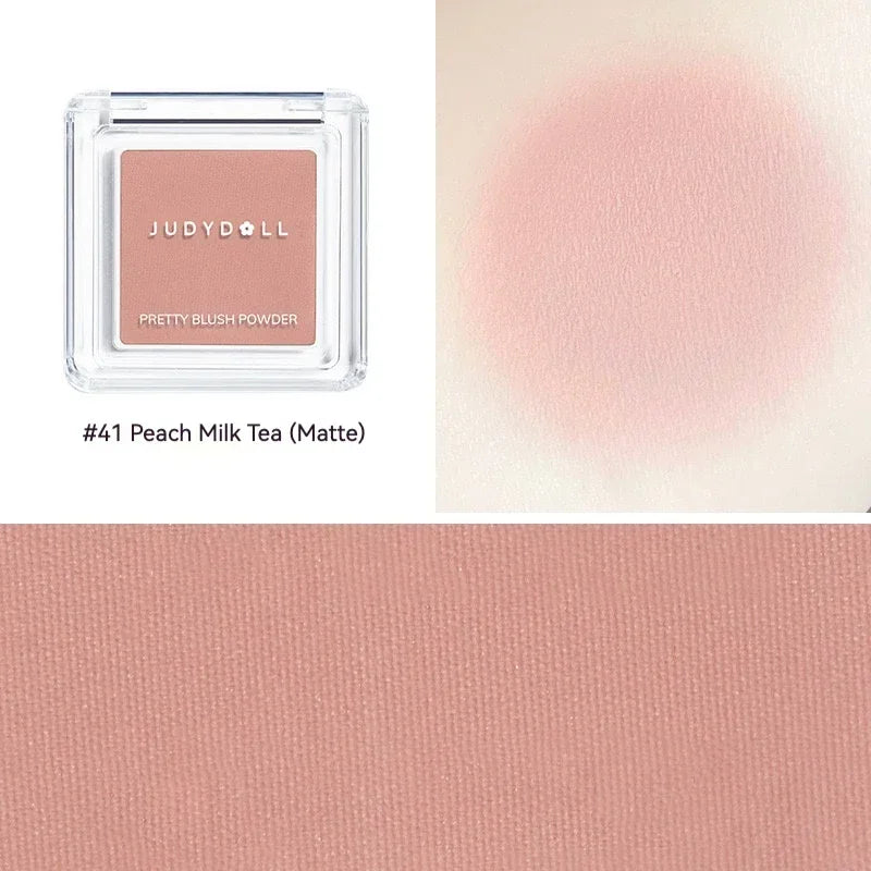 Judydoll Monochrome Blush Portable Silky Cream Multipurpose Blusher Long Lasting Nude Natural Brighten Skin Tone Makeup Cosmetic - AliExpress 66